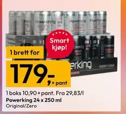 Gigaboks Powerking 24 x 250 ml tilbud