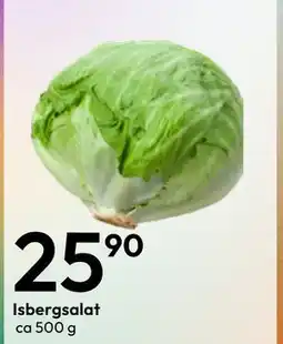 Gigaboks Isbergsalat tilbud