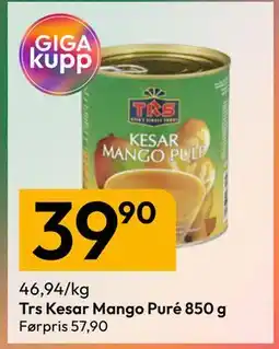 Gigaboks Trs Kesar Mango Puré 850 g tilbud