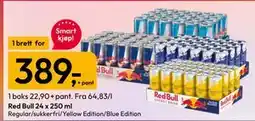 Gigaboks Red Bull 24 x 250 ml tilbud