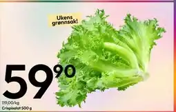 Gigaboks Crispisalat 500 g tilbud