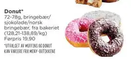 Meny Donut tilbud