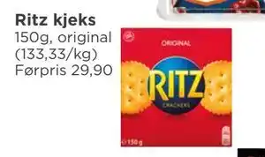 Meny Ritz kjeks tilbud