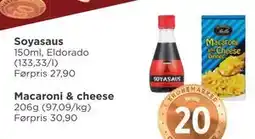 Meny Macaroni & cheese tilbud