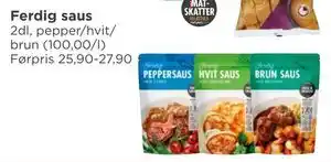 Meny Ferdig saus tilbud