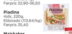Meny Piadina tilbud