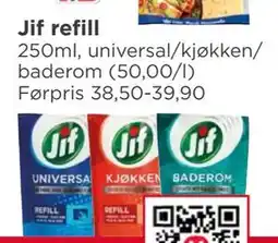 Meny Jif refill tilbud