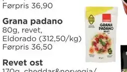 Meny Grana padano tilbud