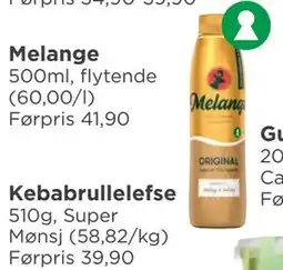 Meny Melange tilbud