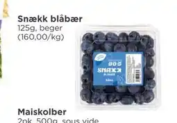 Meny Snækk blåbær tilbud