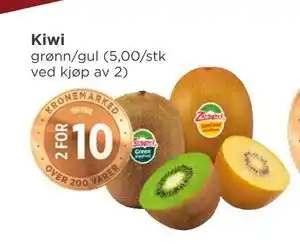Meny Kiwi tilbud