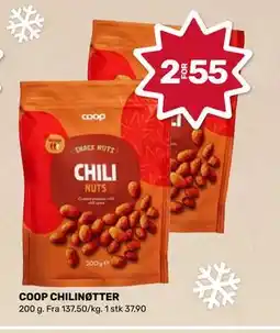 Matkroken COOP CHILINØTTER tilbud