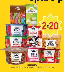 Coop Prix MAT I FARTA tilbud