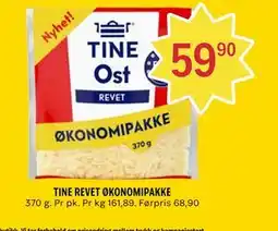 Coop Prix TINE REVET ØKONOMIPAKKE tilbud