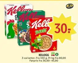 Coop Prix KELLOGG tilbud