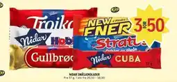 Coop Prix NIDAR SMÅSJOKOLADER tilbud