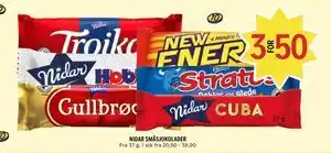 Coop Prix NIDAR SMÅSJOKOLADER tilbud
