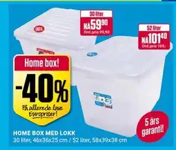 Europris Home box tilbud