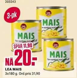 Europris LEA MAIS tilbud