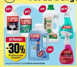 Europris All Plumbo! tilbud