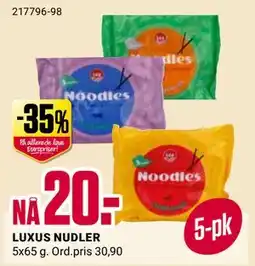 Europris LUXUS NUDLER tilbud