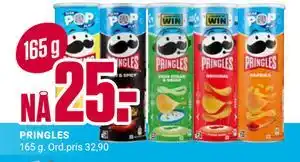 Europris PRINGLES tilbud