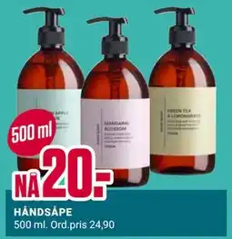 Europris HÅNDSÅPE tilbud