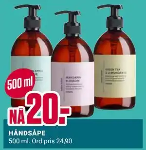 Europris HÅNDSÅPE tilbud