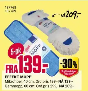 Europris EFFEKT MOPP tilbud