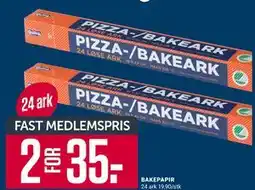 Europris BAKEPAPIR, Medlemspris tilbud