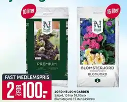 Europris JORD NELSON GARDEN, Medlemspris tilbud