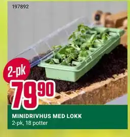 Europris MINIDRIVHUS MED LOKK tilbud