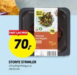 Bunnpris STORFE STRIMLER tilbud