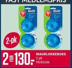 Europris MAURLOKKEBOKS, Medlemspris tilbud