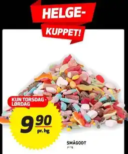 Bunnpris SMÅGODT tilbud