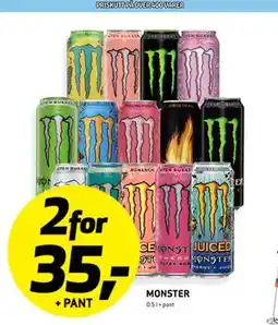 Bunnpris MONSTER tilbud