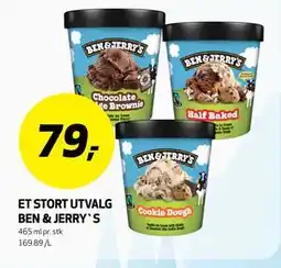 Bunnpris ET STORT UTVALG BEN & JERRY'S tilbud