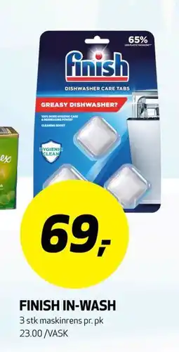Bunnpris FINISH IN-WASH tilbud