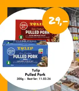 Havaristen Tulip Pulled Pork tilbud