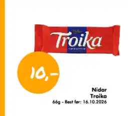 Havaristen Nidar Troika tilbud