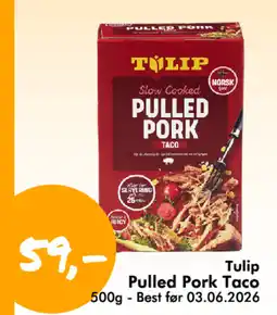Havaristen Tulip Pulled Pork Taco tilbud
