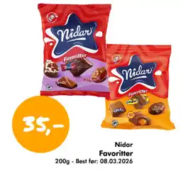 Havaristen Nidar Favoritter tilbud
