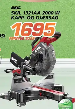 Coop Byggmix Skil 1321aa 2000 w kapp- og gjærsag tilbud