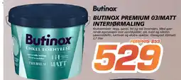 Coop Byggmix Butinox premium 03/matt interiørmaling tilbud