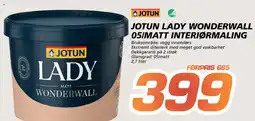 Coop Byggmix Jotun lady wonderwall 05/matt interiørmaling tilbud