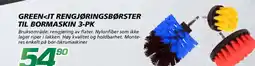 Coop Byggmix Green<it rengjøringsbørster til bormaskin 3-pk tilbud