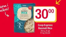 Coop Extra Coop Express Basmati Rice tilbud
