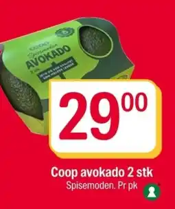 Coop Extra Coop avokado 2 stk tilbud