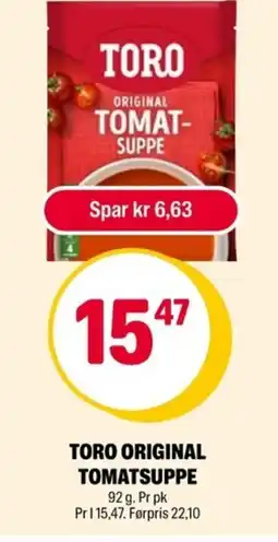 Coop Extra Toro Original tomatsuppe tilbud