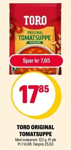 Coop Extra Toro Original tomatsuppe tilbud